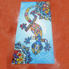 Sublimation Printing Microfiber Rectangle/Round/Profiled Beach Towel Custom Design Shape Low MOQ