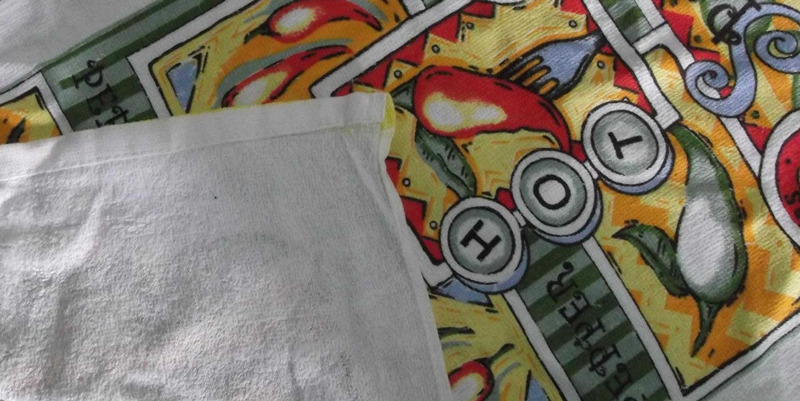 Cotton Kitchen Towel Custom Pattern Print OEM ODM