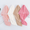Coral Fleece Hair Wrap Towel Magic Hair-drying Cap turban Customize Logo Package