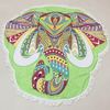 Sublimation Printing Microfiber Rectangle/Round/Profiled Beach Towel Custom Design Shape Low MOQ