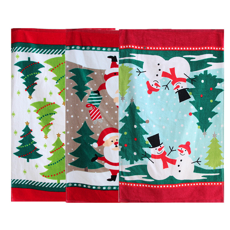 Cotton Kitchen Towel Custom Pattern Print OEM ODM