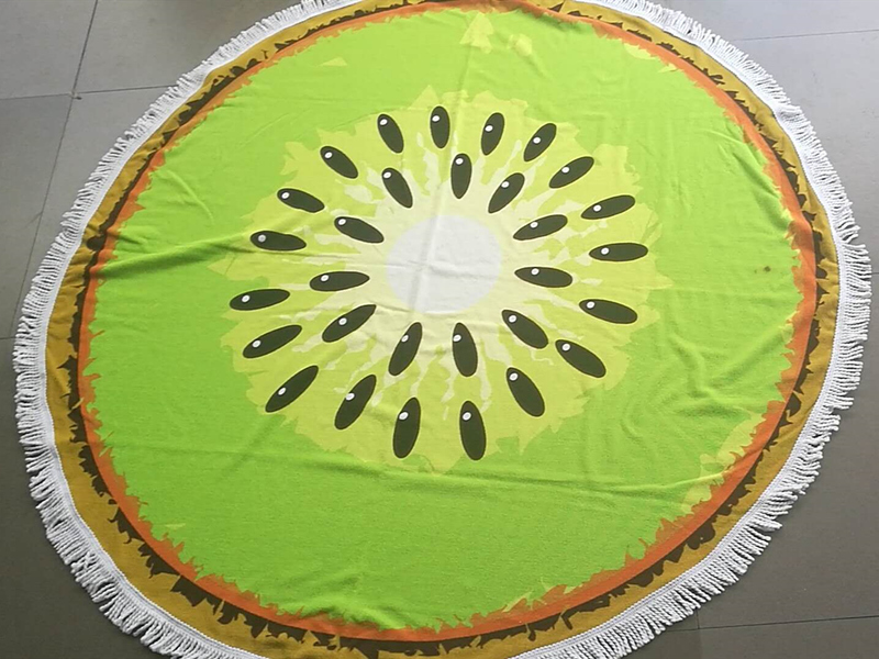 China Sublimation Printing Digital Printing Beach Towel Factory