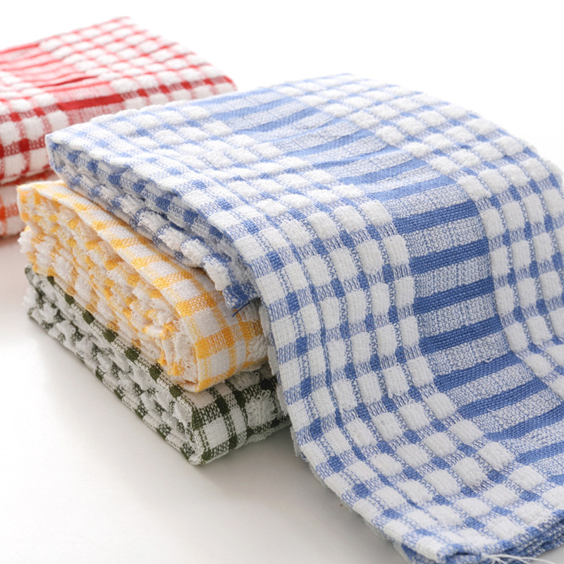Cotton Kitchen Towel Custom Pattern Print OEM ODM