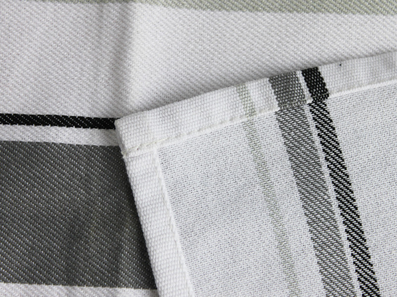 Plain Cloth Kitchen Towel 100% Cotton Yarn Dyed or Custom Pattern Printed Embroidery Available