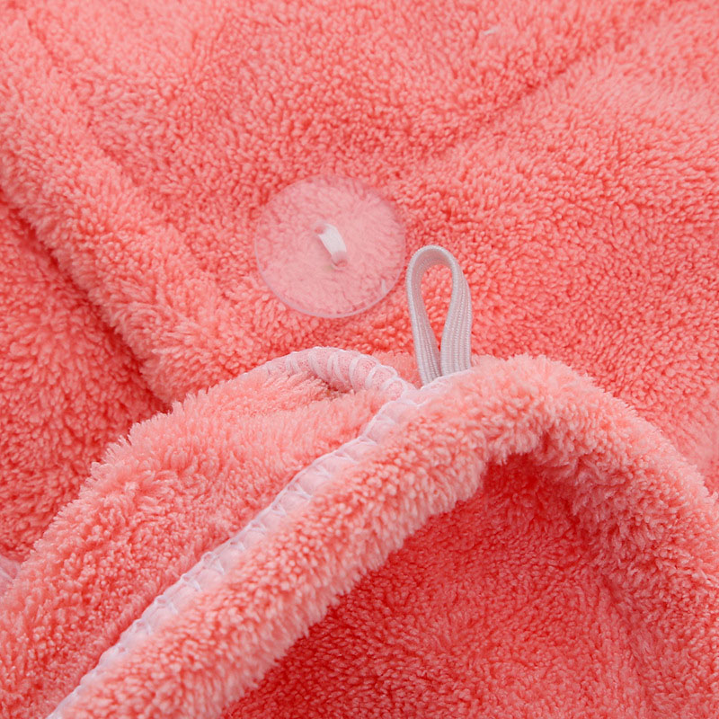 Coral Fleece Hair Wrap Towel Magic Hair-drying Cap turban Customize Logo Package