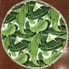Sublimation Printing Microfiber Rectangle/Round/Profiled Beach Towel Custom Design Shape Low MOQ