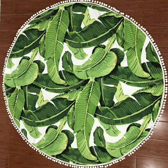 Sublimation Printing Microfiber Rectangle/Round/Profiled Beach Towel Custom Design Shape Low MOQ
