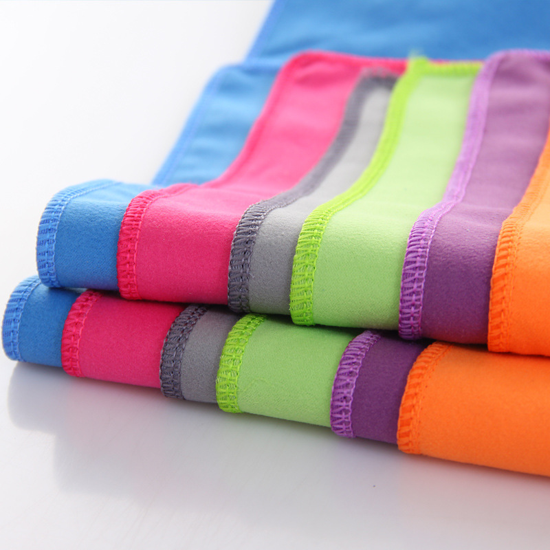Polar Fleece (microfiber/suede) Sports Towel Gym Towel Solid Color or ...